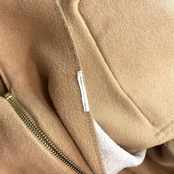 Cleo Tan Zip Front Vest L - Picture 9 of 11